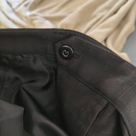 BANANA Republic Cuffed Flare Pants Plaid - Picture 9 of 12